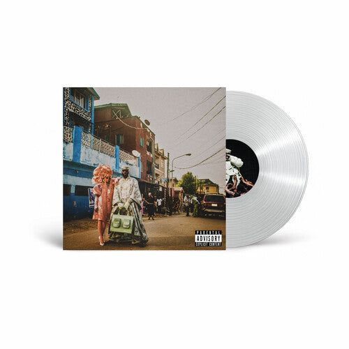 Tobe Nwigwe - Bridge album cover and clear vinyl. 