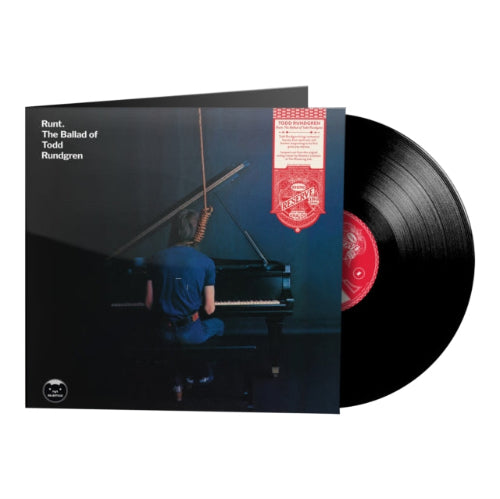 Todd Rundgren - Runt: The Ballad Of Todd Rundgren album cover and black vinyl