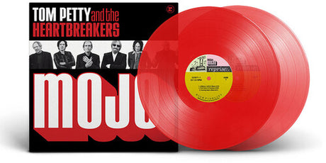 Tom Petty & the Heartbreakers - Mojo album cover and 2LP translucent red vinyl. 