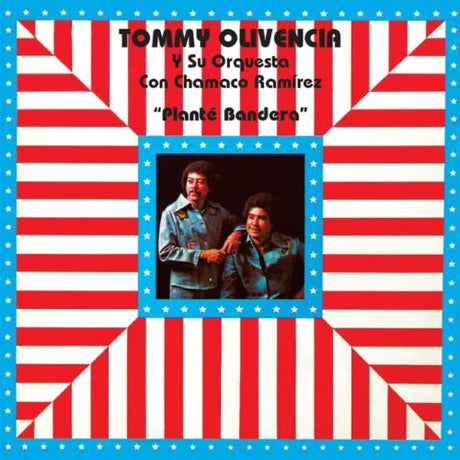 Tommy Olivencia y Su Orquesta - Plante Bandera album cover. 