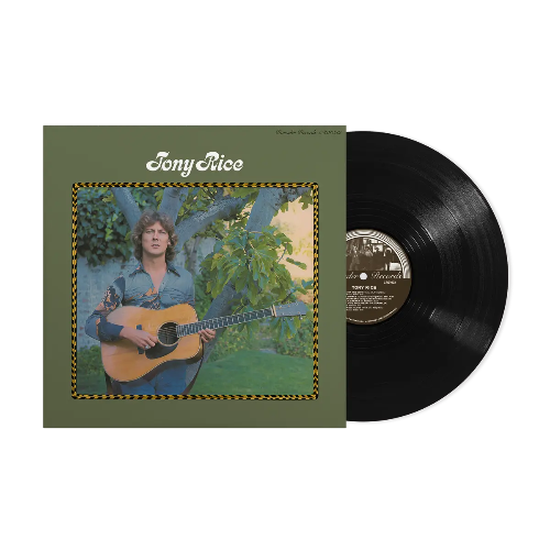 Tony Rice - Tony Rice album cover and vinyl