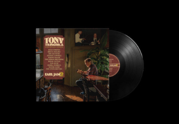 Tony Trischka - Earl Jam 2 album cover and vinyl