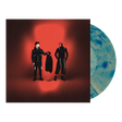 Twenty One Pilots "Breach" album cover shown with a blue smoke colored vinyl record
