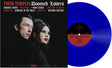 Twin Temple - Doomed Lovers album cover and blue vinyl. 