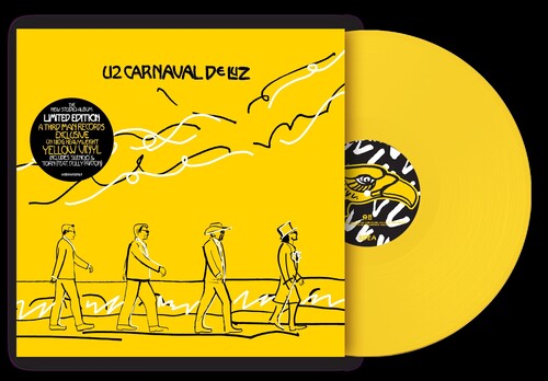 U2 - Carnaval De Luz alternate album cover with yellow vinyl