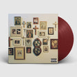 $Uicideboy$ - Thy Kingdom Come album cover and maroon vinyl. 