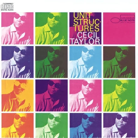 Cecil Taylor - Unit Structures album cover. 