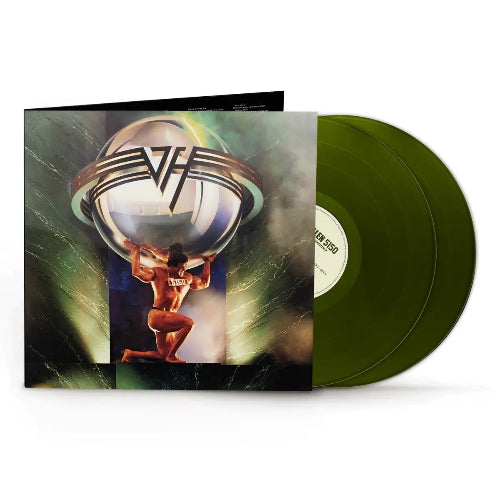 Van Halen - 5150 album cover and 2LP green vinyl