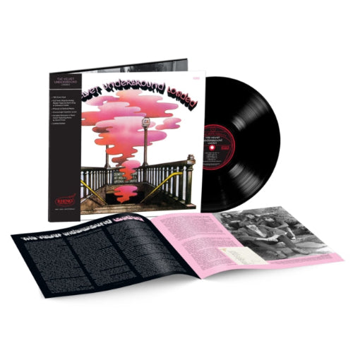 Velvet Underground - Loaded album cover, insert, and black vinyl