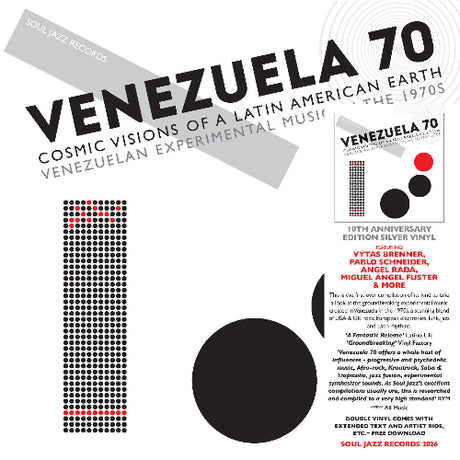 Soul Jazz Records Presents - Venezuela 70: Cosmic Visions of a Latin American Earth album cover 