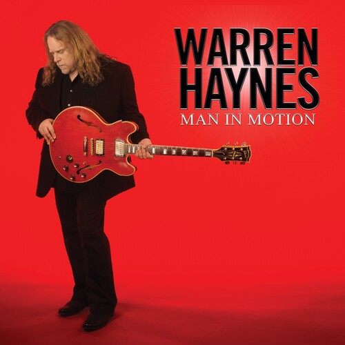 Warren Haynes - Man In Motion album cover. 