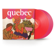 Ween - Quebec album cover and 2LP magenta and orange vinyl 