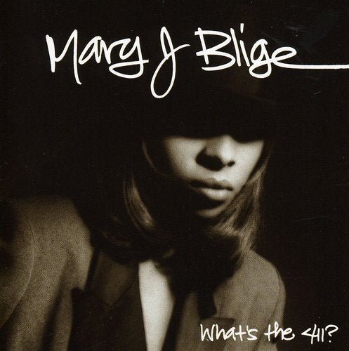 Mary J Blige - What's the 411 album cover. 