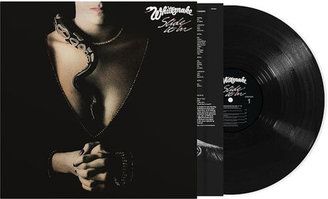 Whitesnake - Slide It In album cover and black vinyl