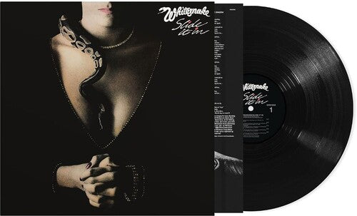 Whitesnake - Slide It In album cover and black vinyl