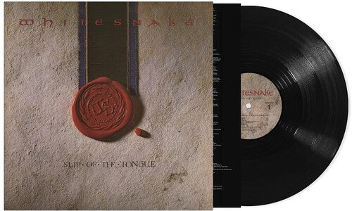 Whitesnake - Slip Of The Tongue album cover and vinyl