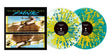 Widespread Panic - Space Wrangler album cover and 2LP teal, yellow, and green vinyl