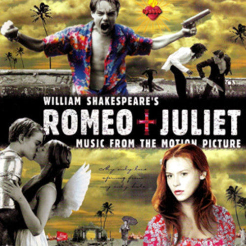 William Shakespeare's Romeo + Juliet album cover. 