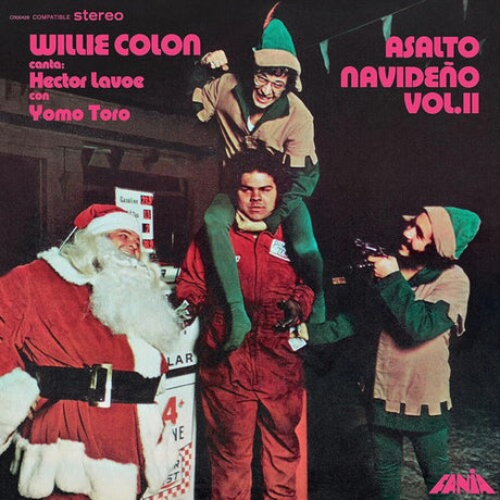 Willie Colon, Hector Lavoe & Yomo Toro - Asalto Navideno Vol. II album cover.