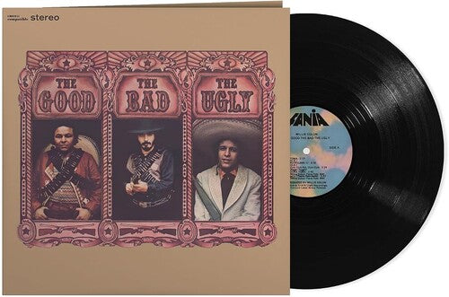 Willie Colon and Hector Lavoe - The Good, The Bad, The Ugly album cover and black vinyl