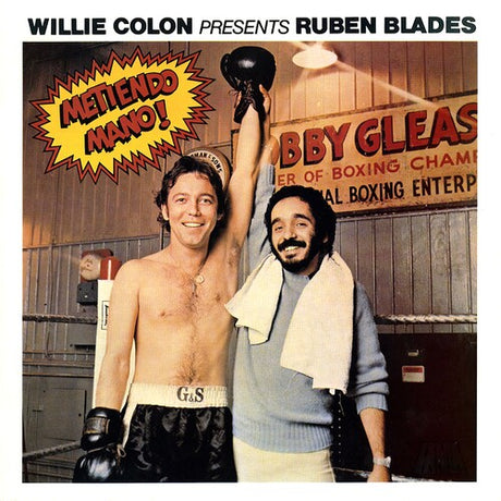 Willie Colon & Ruben Blades - Mentiendo Mano album cover. 
