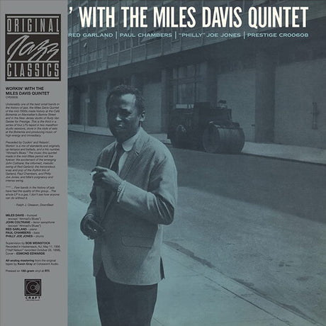 Miles Davis - Workin' With The Miles Davis Quintet album cover. 