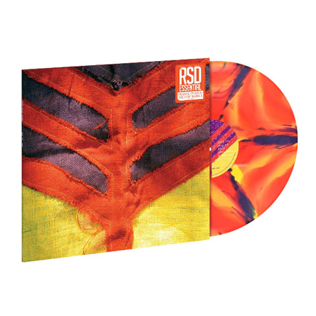 Yeah Yeah Yeahs "Show Your Bones" album cover shown with a Orange, Yellow & Purple Marble colored vinyl record