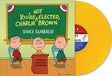 Vince Guaraldi - You’re Not Elected, Charlie Brown album cover and yellow vinyl. 