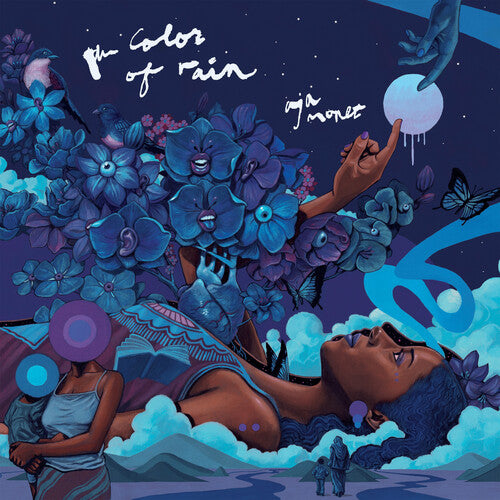 Aja Monet - The Color of Rain album cover. 
