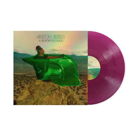 Allison Russell - In The Hour Of Chaos album cover and purple vinyl