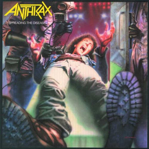 Anthrax - Spreading the Disease album cover 