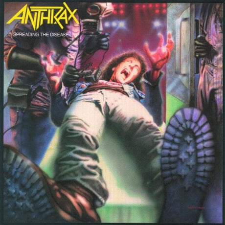 Anthrax - Spreading the Disease album cover 