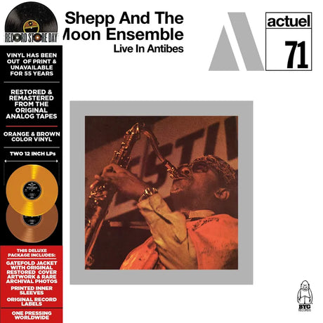 Archie Shepp and The Full Moon Ensemble - The Complete Live in Antibes album cover