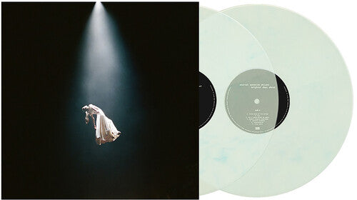 Ariana Grande - eternal sunshine deluxe: brighter days ahead album cover and 2LP translucent vinyl. 