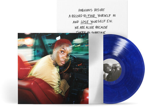 Arlo Parks - Ambiguous Desire album cover and blue vinyl