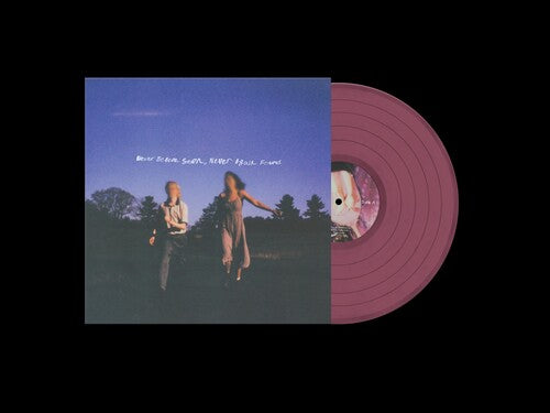 Arm's Length - Never Before Seen, Never Again Found album cover and purple vinyl. 