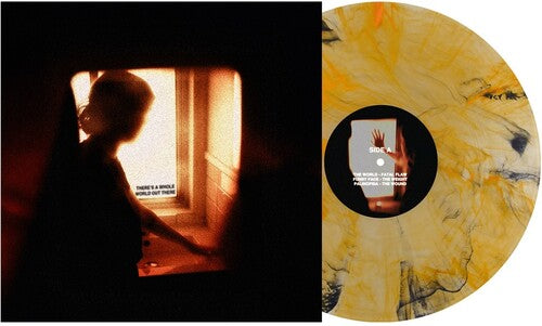Arm's Length - There's A Whole World Out There album cover and koi pond colored vinyl. 