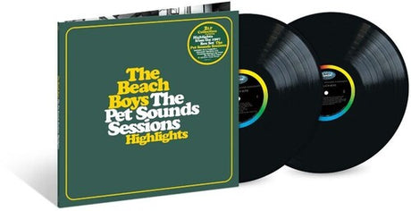Beach Boys - The Pet Sounds Sessions Highlights album cover and 2LP vinyl