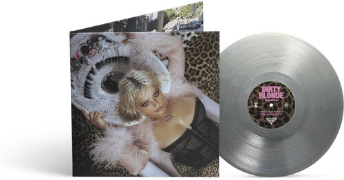 bebe rexha - Dirty Blonde album cover and silver vinyl