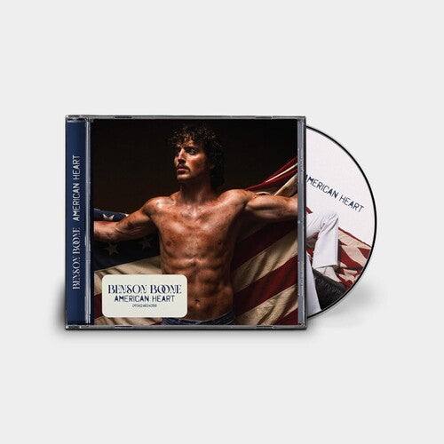 Benson Boone - American Heart CD album cover. 