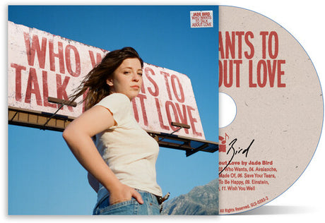 Jade Bird -Who Wants To Talk About Love  album cover and CD
