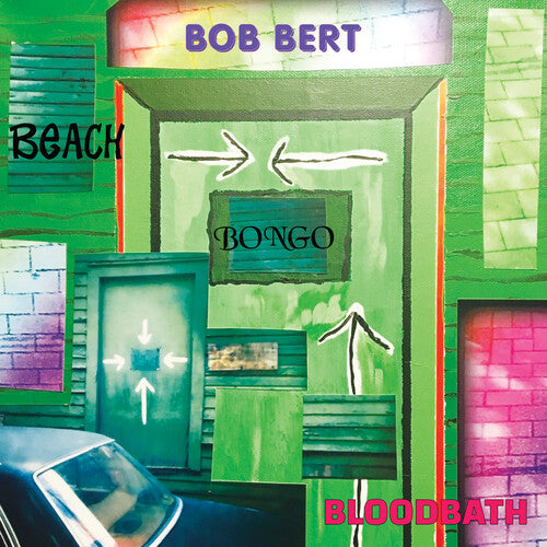 Bob Bert - Beach Bongo Bloodbath album cover. 