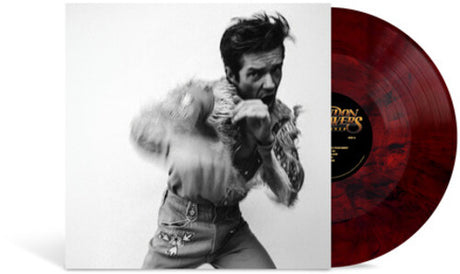 Brandon Flowers - THRASHER album cover and red vinyl 