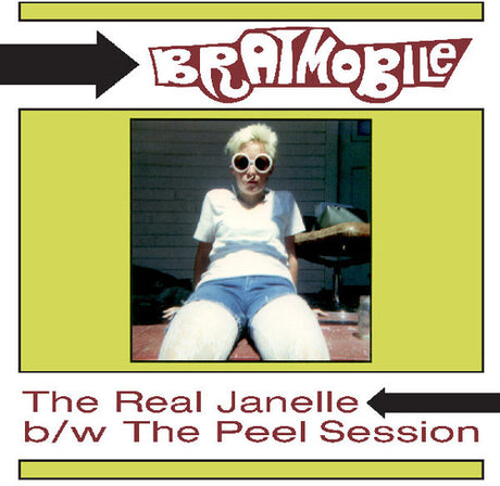 Bratmobile - The Real Janelle & The Peel Session album cover