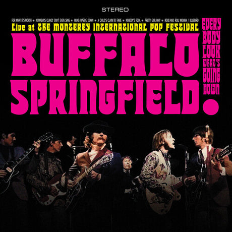 The Byrds / Buffalo Springfield Live at the Monterey International Pop Festival album cover