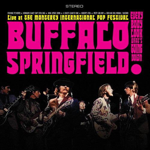 The Byrds / Buffalo Springfield Live at the Monterey International Pop Festival album cover