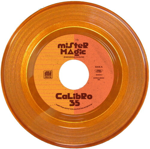 Calibro 35 - Mister Magic / Vitamin C orange 7" vinyl
