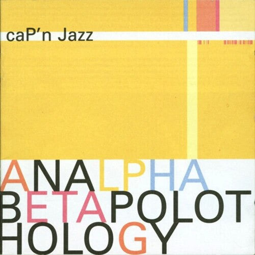 Cap'n Jazz - Analphabetapolothology album cover. 