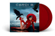 Cardi B - Am I The Drama? album cover and 2LP red vinyl. 