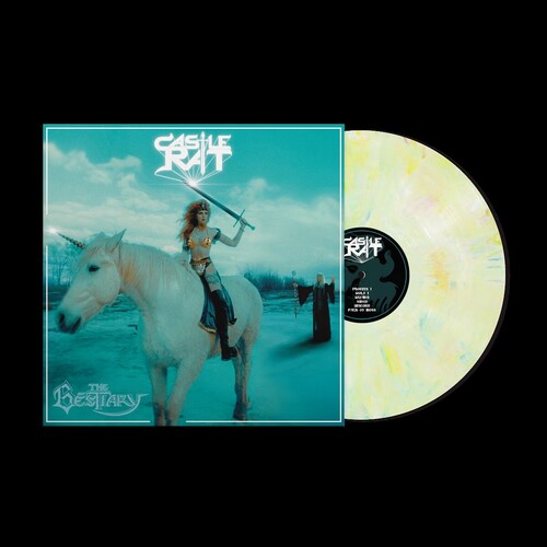 Castle Rat - The Bestiary album cover and color vinyl